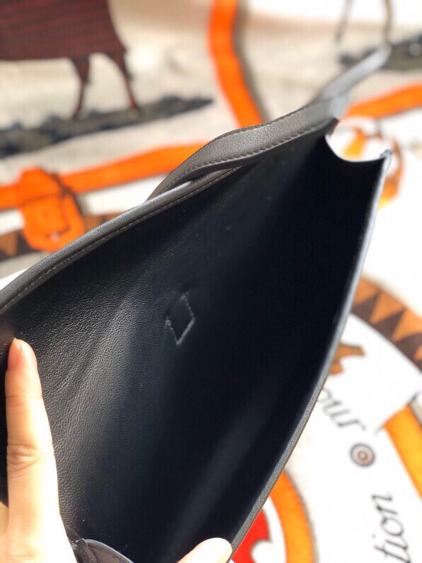 에르메스 지제 엘란29 블랙 스위프트 송아지가죽 내부 양가죽